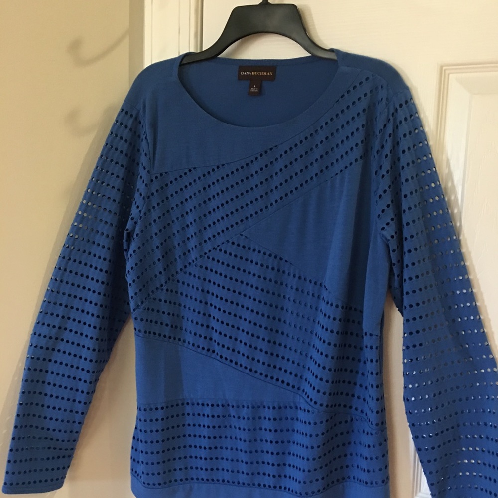Beautiful Blue top. Size large